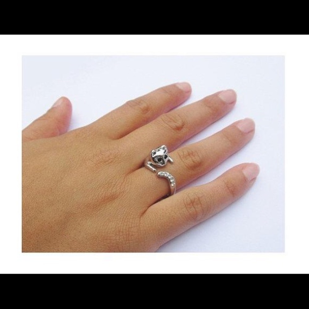 cat 🐈 inspired open ring 🙀